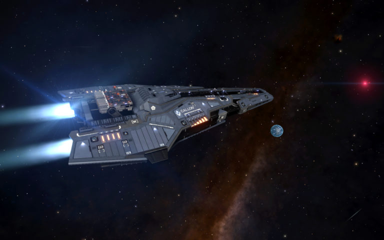 Elite Dangerous – Federal Corvette – Lars Bodin